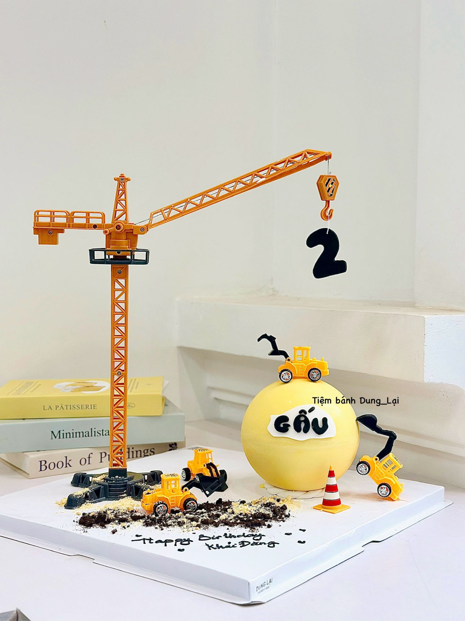 Bánh đập cần cẩu khồng lồ