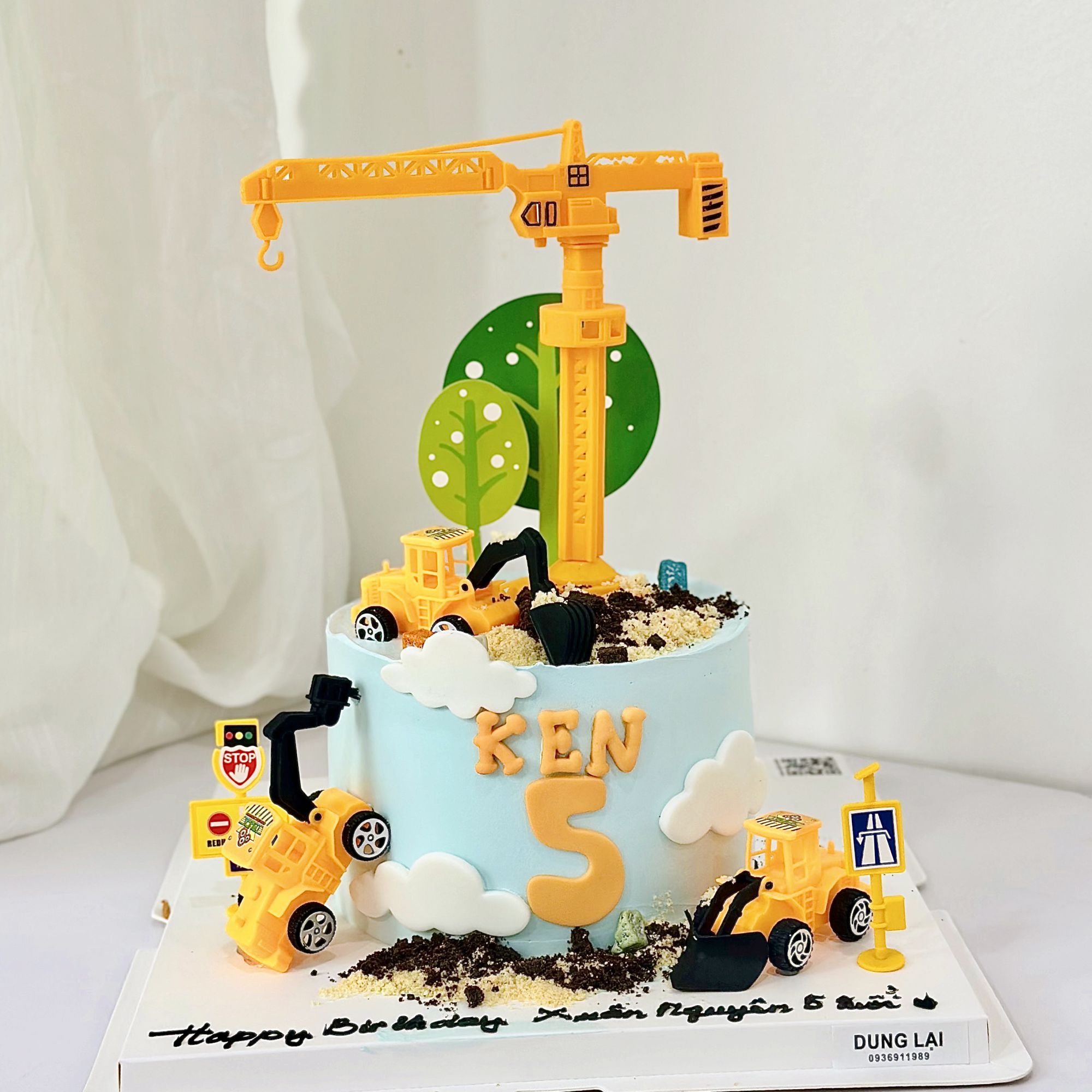 Bánh cần cẩu sz 16