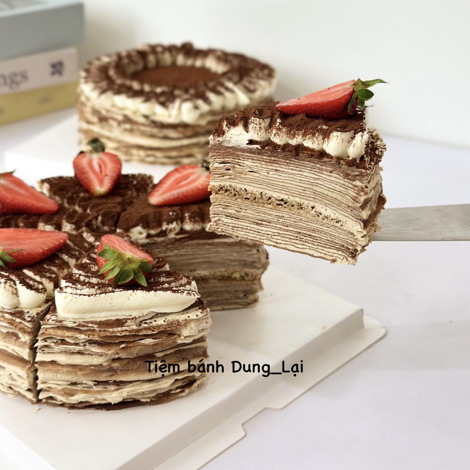 Crepe tiramisu