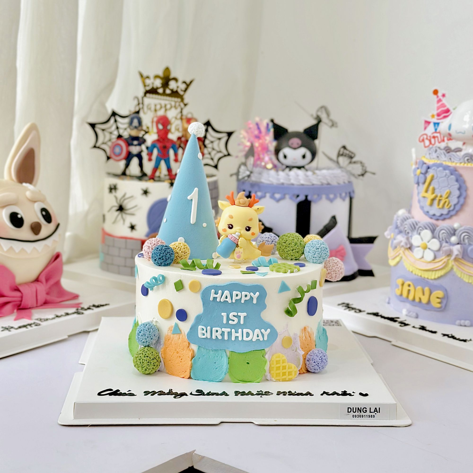 Bánh bé rồng sz 18