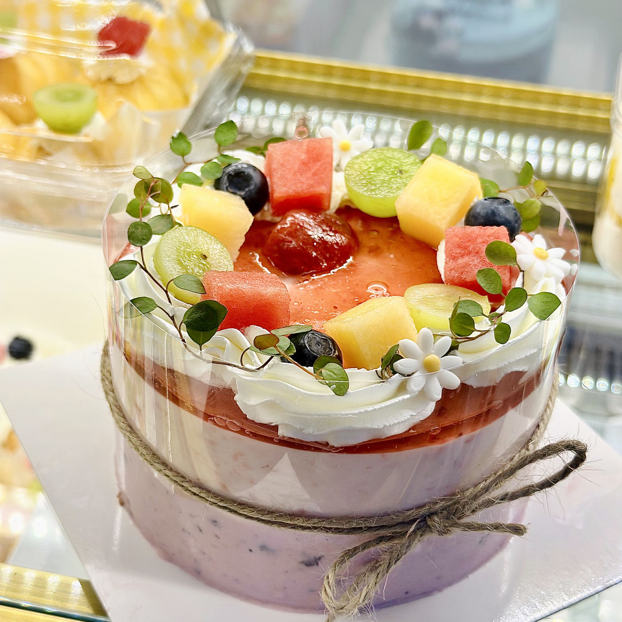Mousse sữa chua phomai dâu việt quất size 12