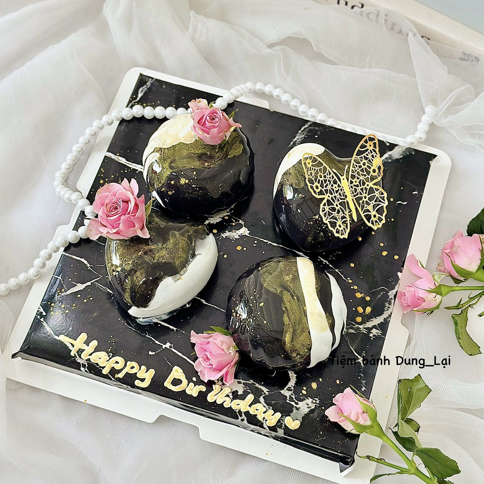 Set bánh entremet nhỏ