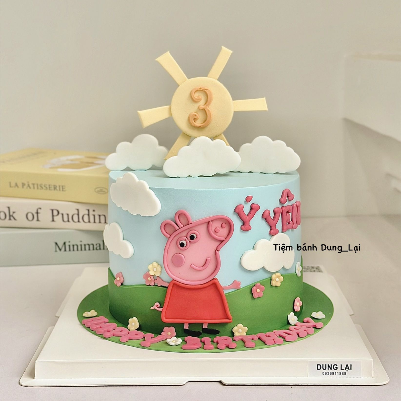 Bánh peppa pig sz 18 1/2