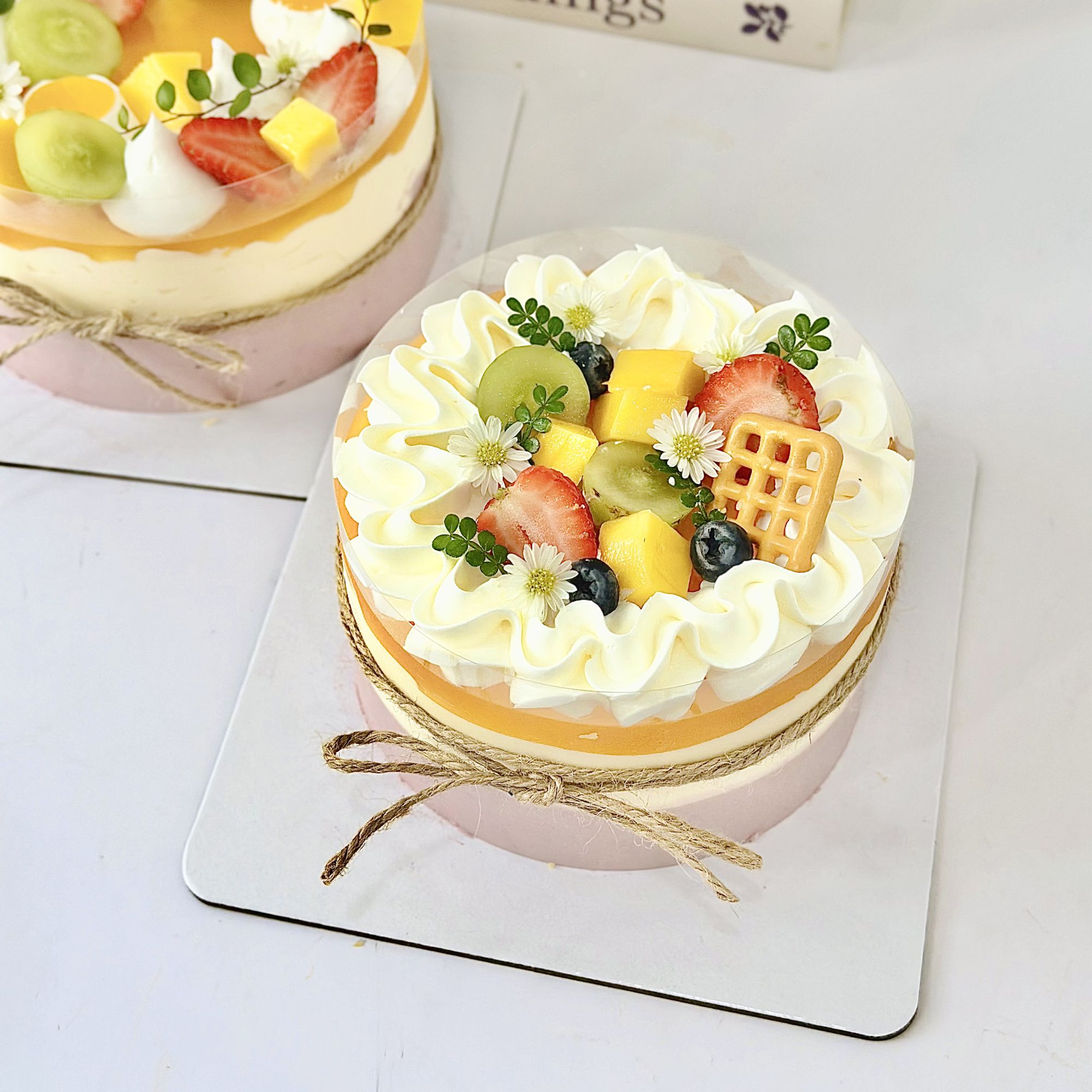 Bánh mousse việt quất chanh dây sz 12