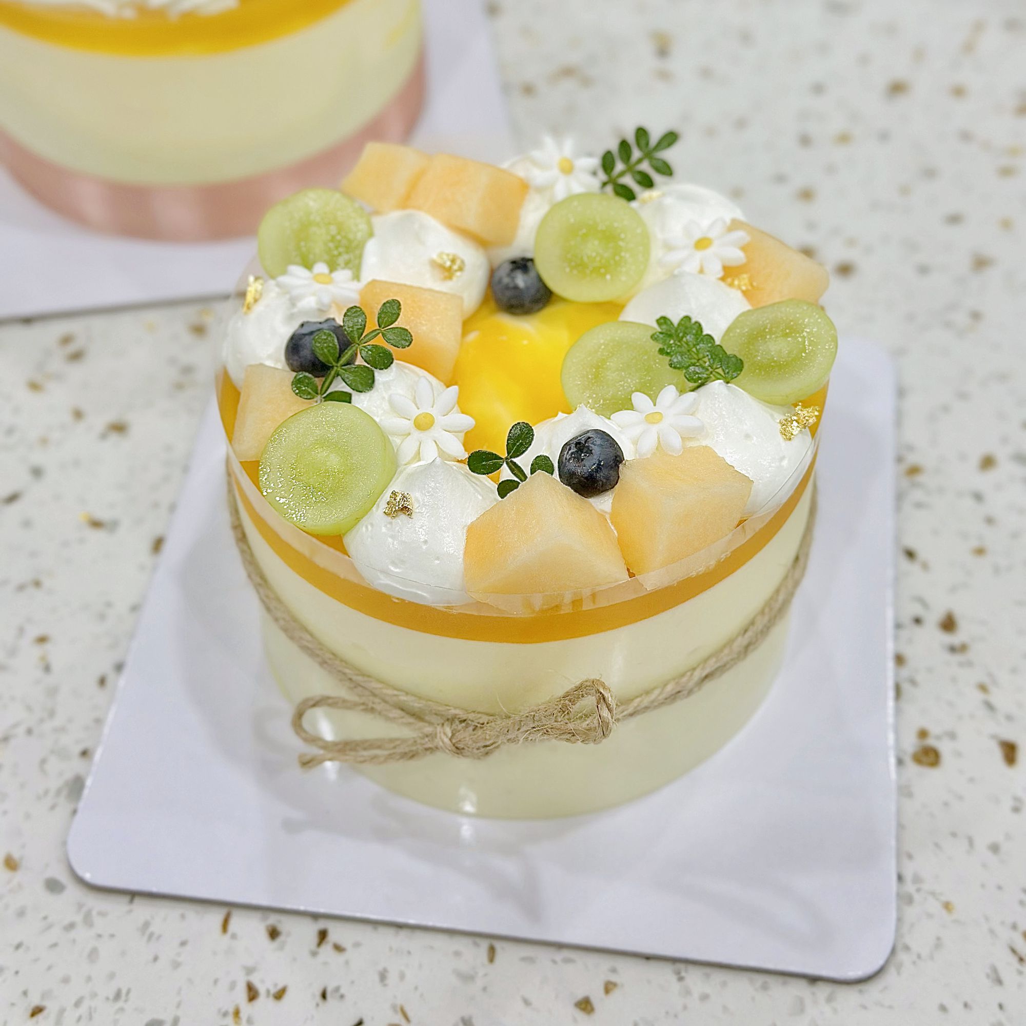 Mousse bơ chanh dây sz 12