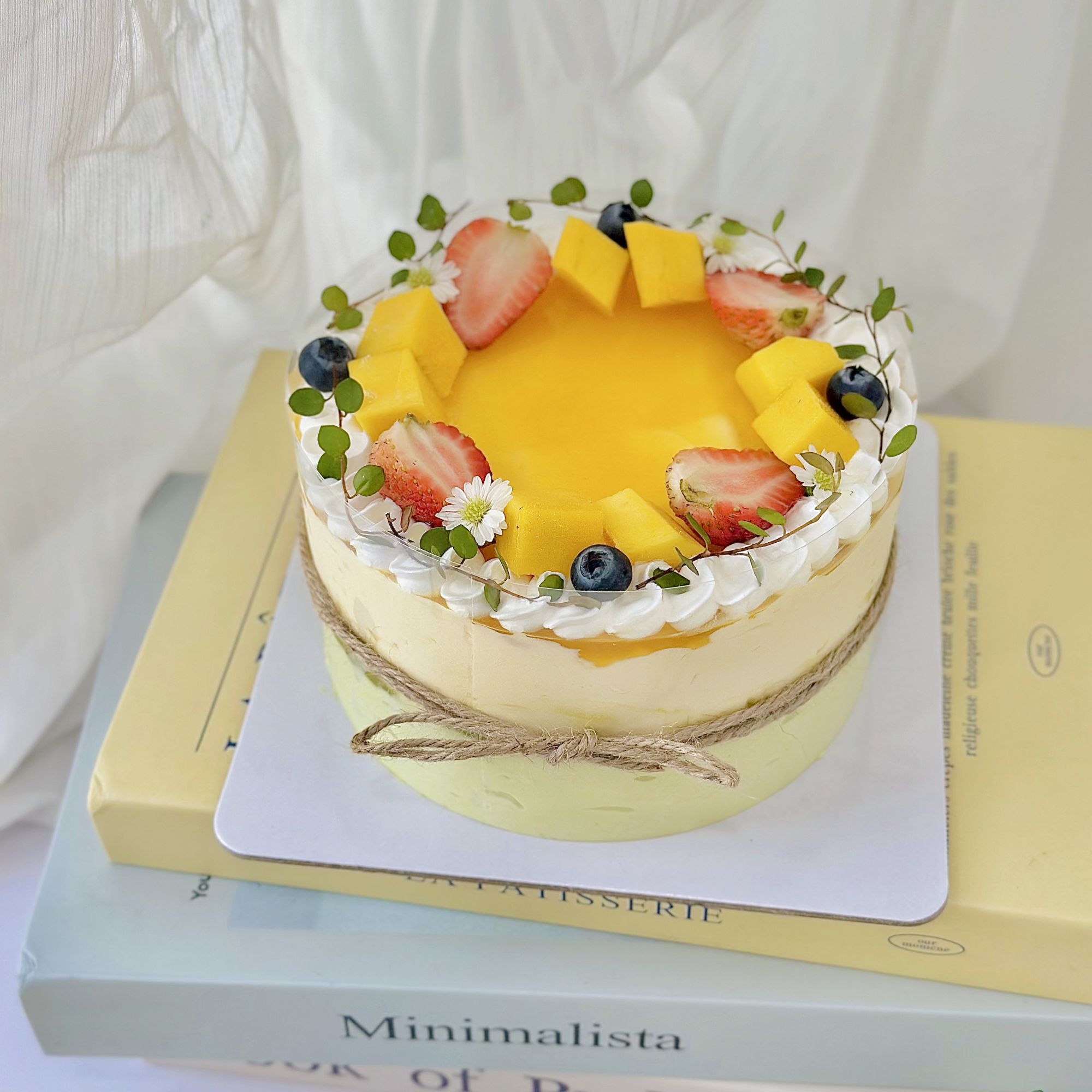 Mousse bơ chanh dây sz 14