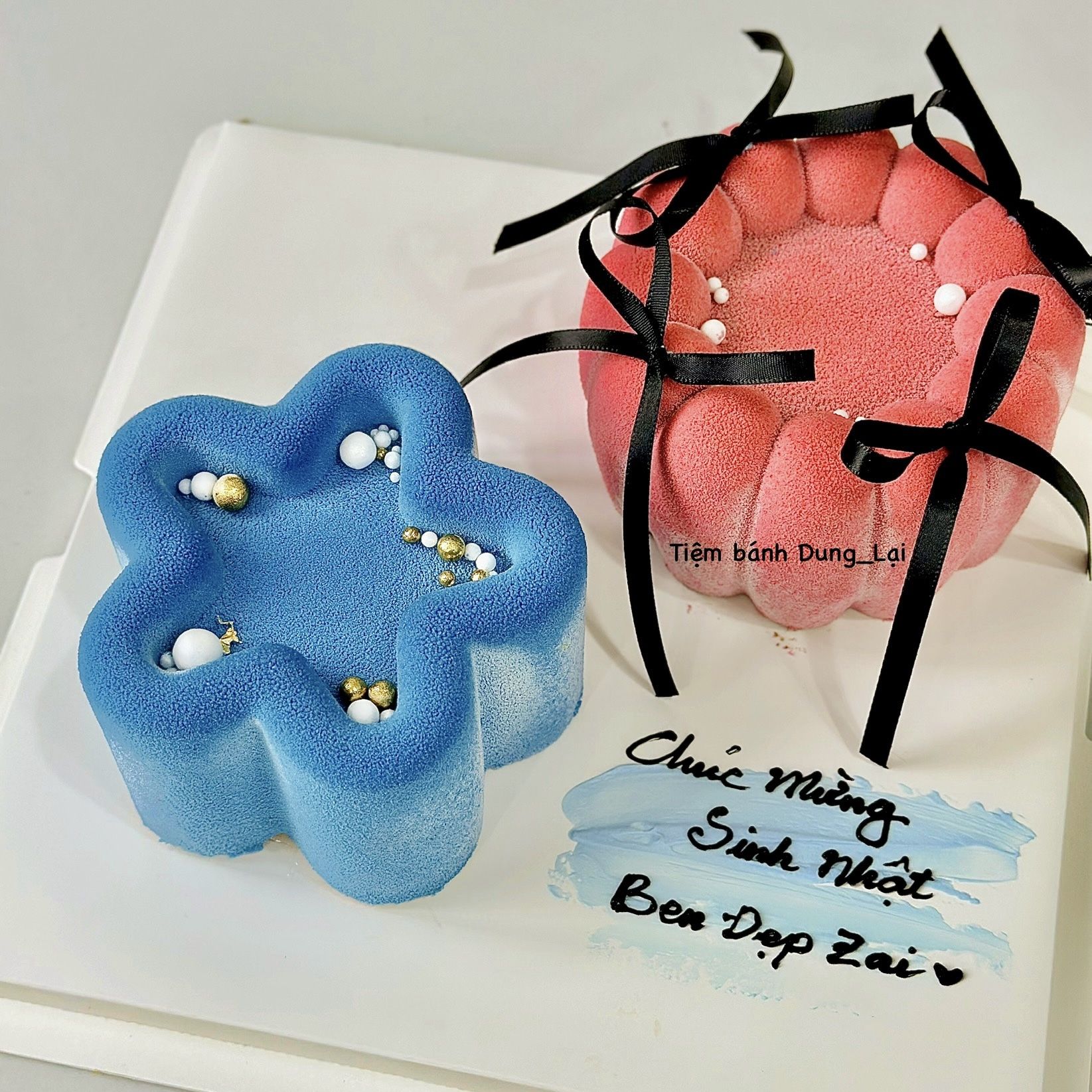 Set 2 bánh entremet