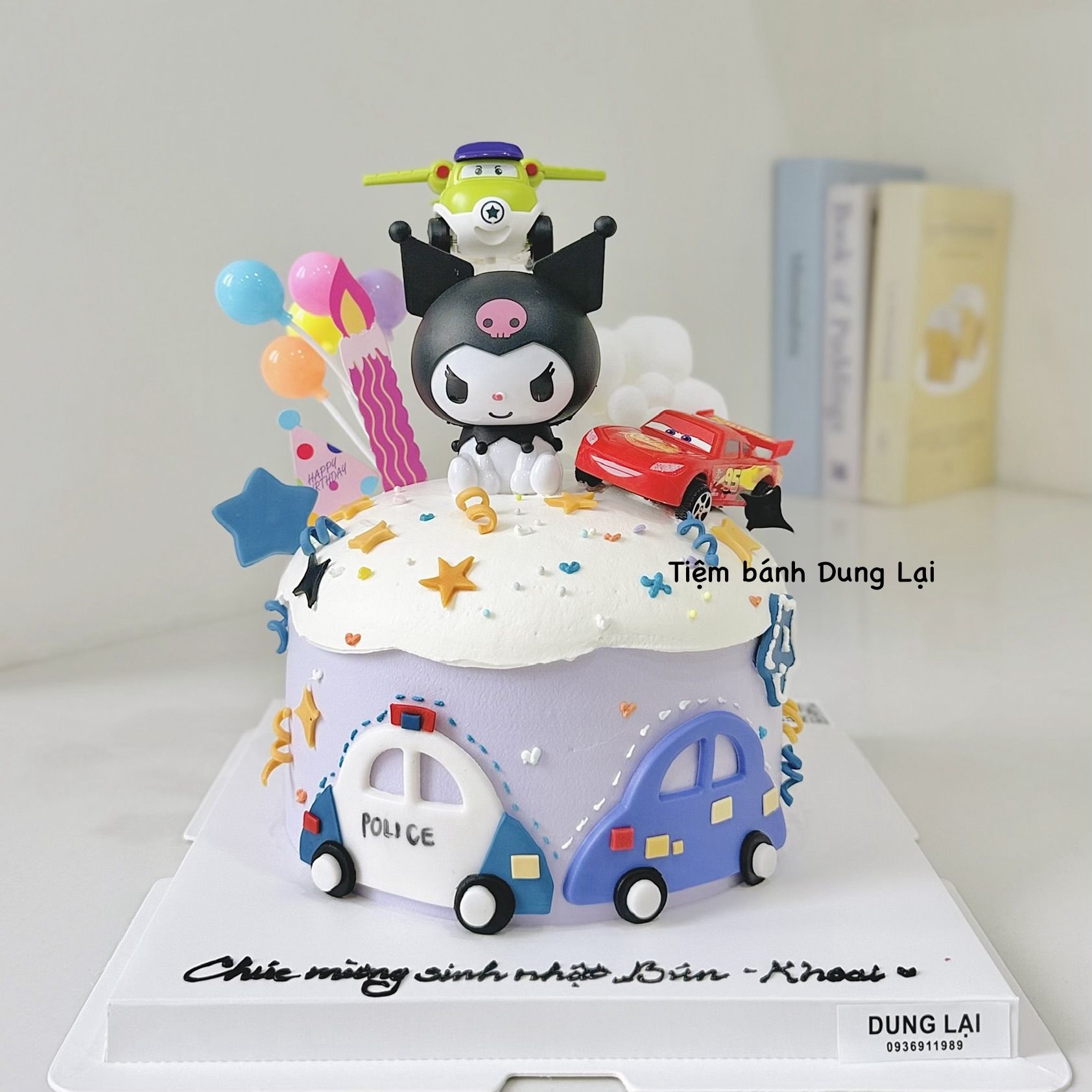 Bánh kuromi ô tô sz 16