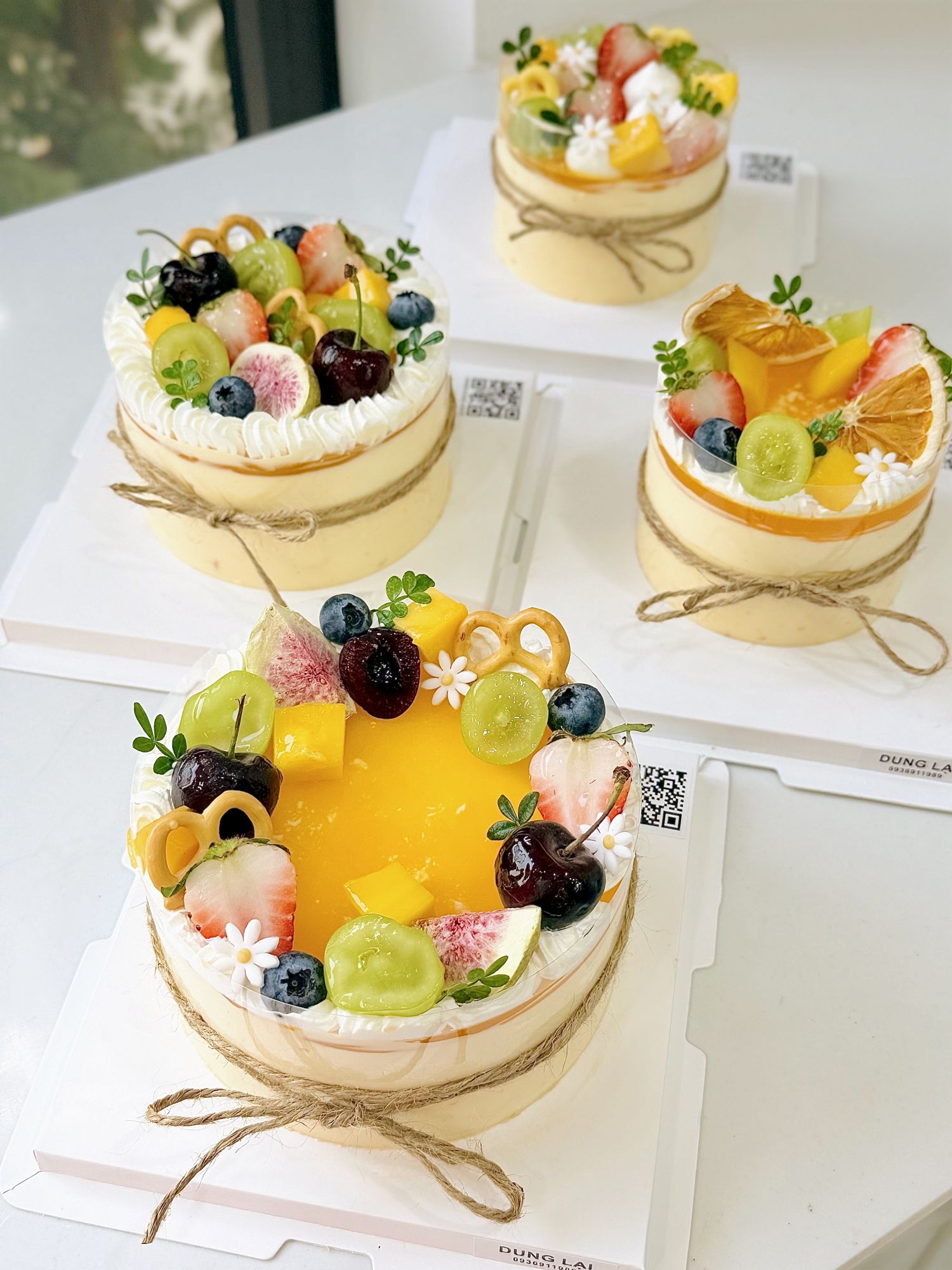 Mousse xoài chanh dây sz 10