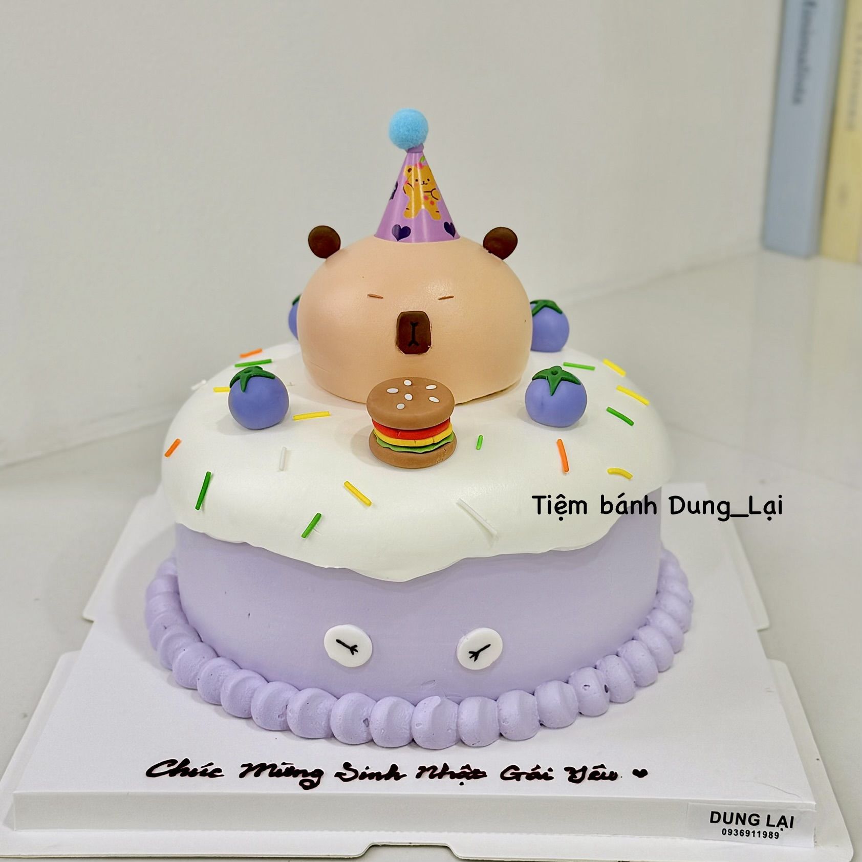 Bánh capybara sz 20