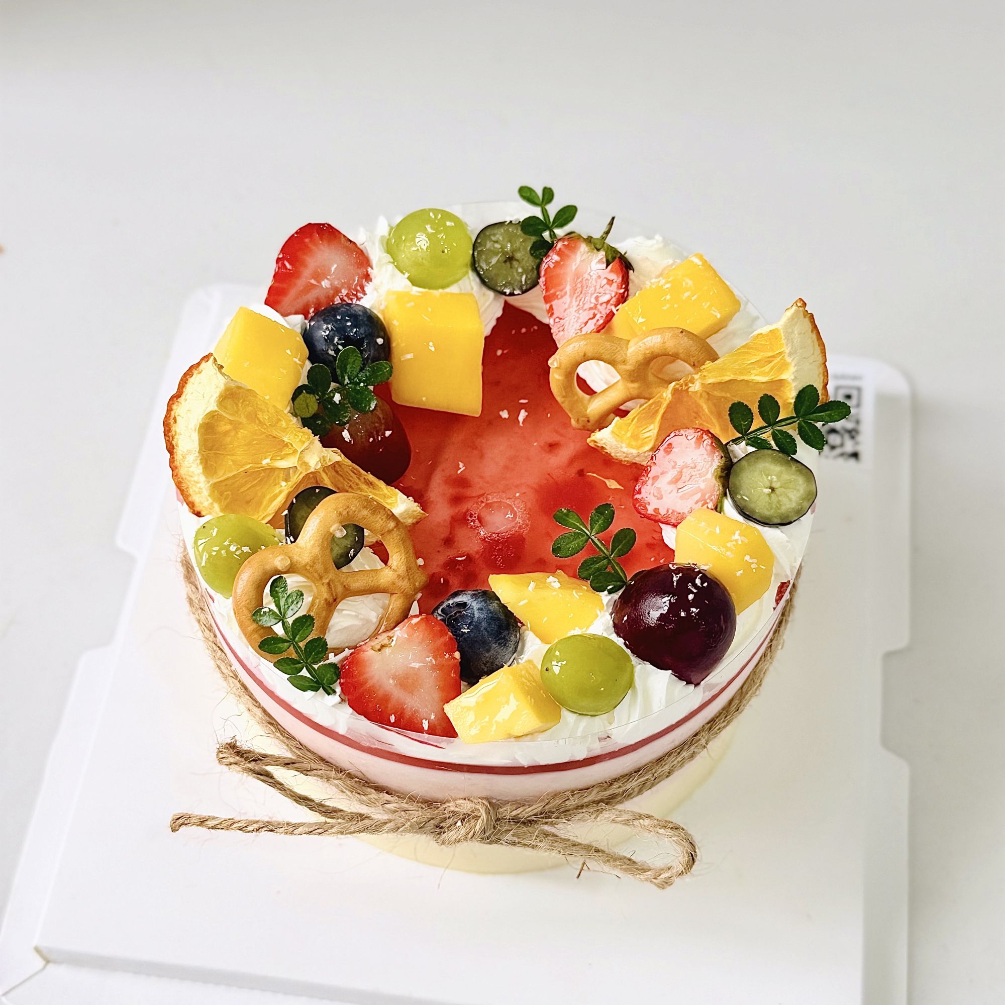 Bánh mousse sữa chua phomai dâu xoài sz 12