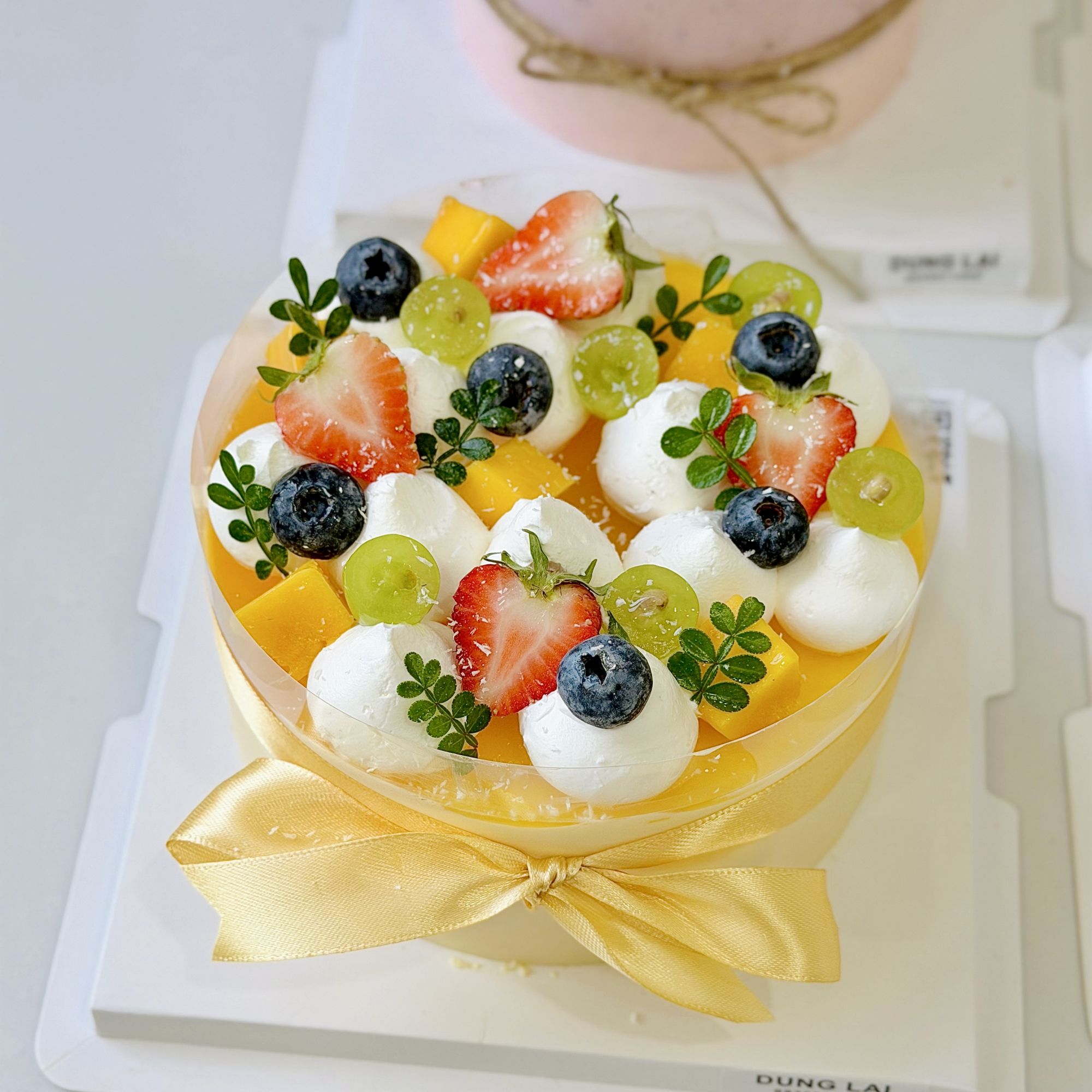 Bánh mousse xoài chanh dây sz 14