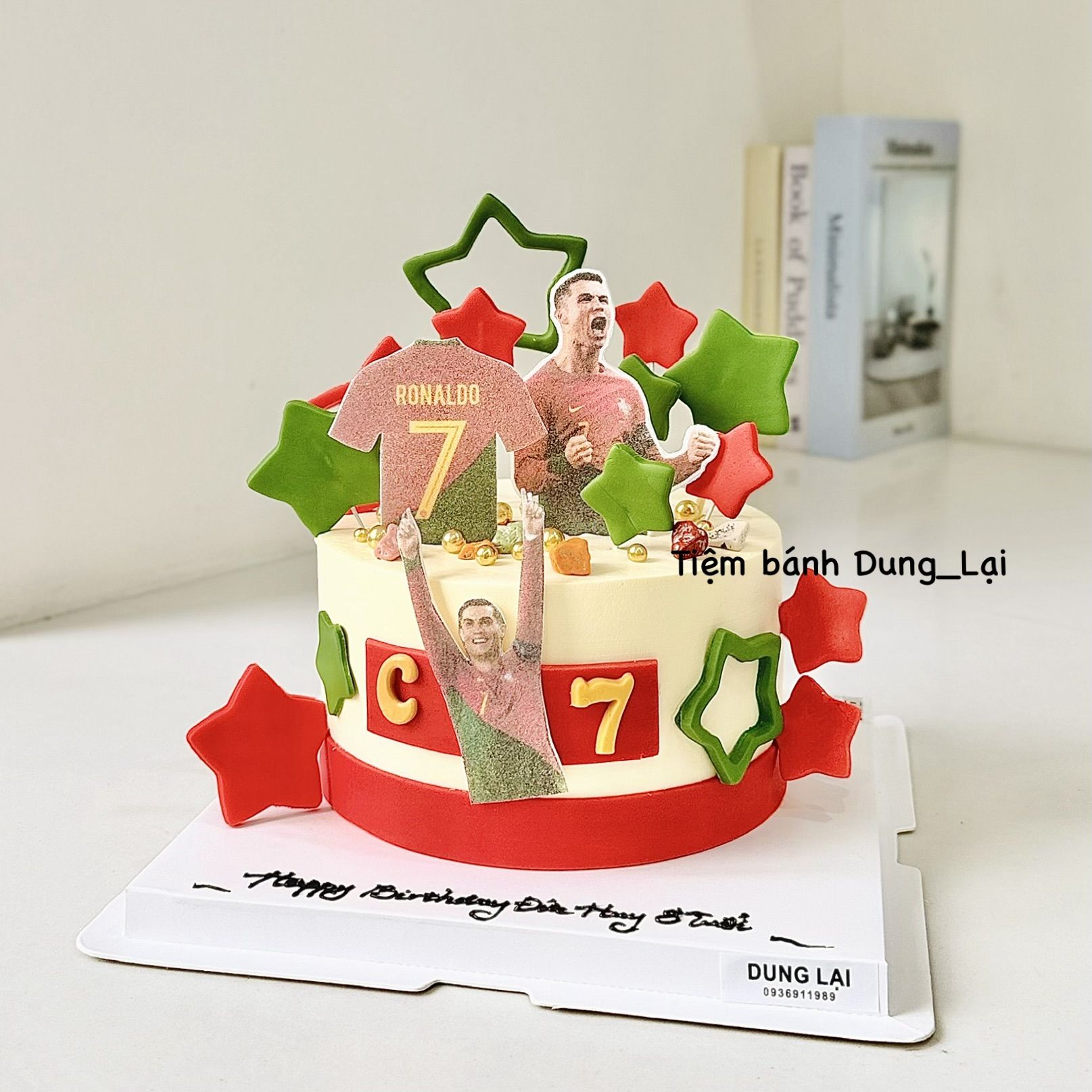 Bánh ronaldo bồ đào nha sz 16