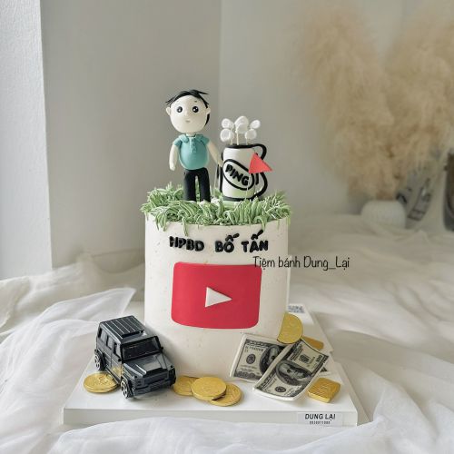 Bánh sz 16 cao nặn golf biểu tượng youtube, Bánh Sinh Nhật Golf, Bánh Sinh Nhật youtube, Bánh Sinh Nhật người lớn - Bánh Sinh Nhật Long Biên