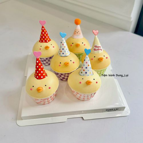 Cupcake bé vịt, Bánh Sinh Nhật Vịt, Bánh Sinh Nhật cupcake - Bánh Sinh Nhật Long Biên