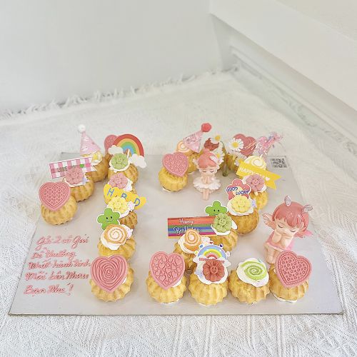 Set su kem số 12 , Bánh Sinh Nhật Su kem - Bánh Sinh Nhật Long Biên
