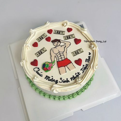 Bánh sz 20 chàng trai 6 múi - Bánh Troll