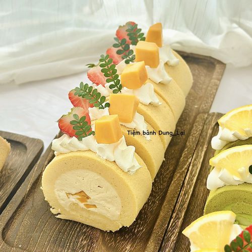 Bánh cuộn cam, Bánh Sinh Nhật Bánh cuộn - Bánh Sinh Nhật Long Biên