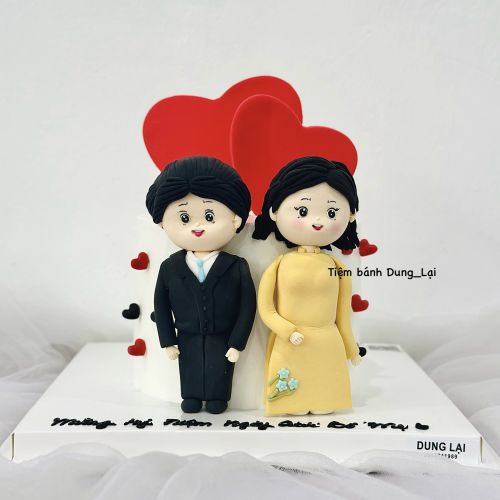 Bánh kỉ niệm ngày cưới sz 16 1/2, Bánh Sinh Nhật Kỉ niệm ngày cưới, Bánh Sinh Nhật người lớn - Bánh Sinh Nhật Long Biên