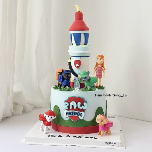 Bánh paw patrol sz 18 1/2, Bánh Sinh Nhật Paw patrol, Bánh Sinh Nhật bé trai, Bánh Sinh Nhật bé gái - Bánh Sinh Nhật Long Biên
