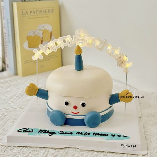 Bánh bé trai sz 16 , Bánh Sinh Nhật Bé trai, Bánh Sinh Nhật hàn quốc - Bánh Sinh Nhật Long Biên