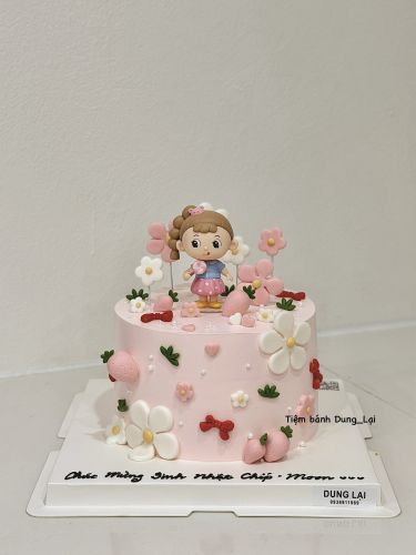 Bánh bé gái sz 16, Bánh Sinh Nhật Bé gái - Bánh Sinh Nhật Long Biên