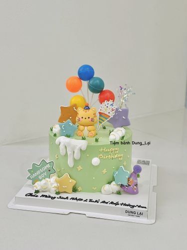 Bánh bé mèo sz 16, Bánh Sinh Nhật Bé mèo, Bánh Sinh Nhật mèo, Bánh Sinh Nhật bé gái, Bánh Sinh Nhật bé trai - Bánh Sinh Nhật Long Biên
