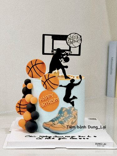Bánh bóng rổ sz 16 cao, Bánh Sinh Nhật  - Bánh Sinh Nhật Long Biên