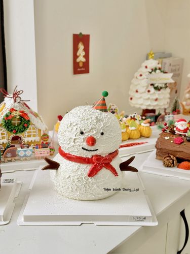 Bánh người tuyết giáng sinh