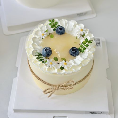 Mousse xoài mãng cầu sz 12, Bánh Sinh Nhật  - Bánh Sinh Nhật Long Biên