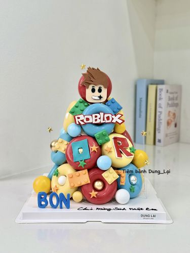 Tháp donut roblox , Bánh Sinh Nhật Donut, Bánh Sinh Nhật tháp donut, Bánh Sinh Nhật bé trai, Bánh Sinh Nhật roblox, Bánh Sinh Nhật tháp bánh - Bánh Sinh Nhật Long Biên