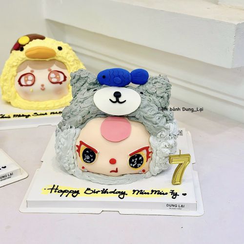 Bánh sinh nhật baby three, Bánh Sinh Nhật Baby three, Bánh Sinh Nhật tạo hình, Bánh Sinh Nhật bé gái - Bánh Sinh Nhật Long Biên