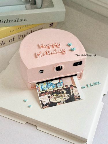 Bánh tạo hình máy ảnh sz 16, Bánh Sinh Nhật Máy ảnh, Bánh Sinh Nhật tạo hình - Bánh Sinh Nhật Long Biên