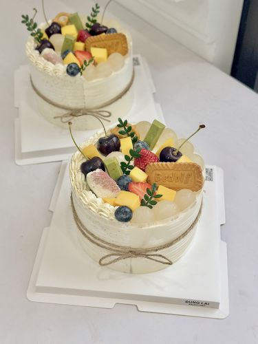 Bánh whip ghép 2 vị, Bánh Sinh Nhật Whipping - Bánh Sinh Nhật Long Biên