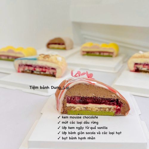 1/2 entremet, Bánh Sinh Nhật Entremet - Bánh Sinh Nhật Long Biên