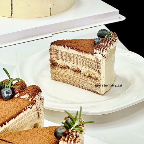 Bánh crepe tiramisu, Bánh Sinh Nhật Crepe, Bánh Sinh Nhật tiramisu - Bánh Sinh Nhật Long Biên