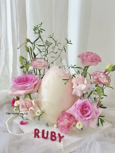 Bánh đập pinata hoa tươi, Bánh Sinh Nhật Bánh đập, Bánh Sinh Nhật hoa tươi, Bánh Sinh Nhật người lớn - Bánh Sinh Nhật Long Biên