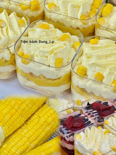 Daily-kem bắp non, Bánh Sinh Nhật Daily, Bánh Sinh Nhật kem bắp - Bánh Sinh Nhật Long Biên