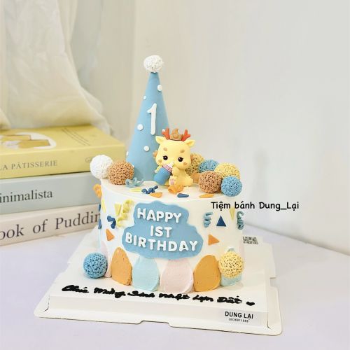 Bánh bé trai tuổi rồng sz 16, Bánh Sinh Nhật Rồng, Bánh Sinh Nhật bé trai - Bánh Sinh Nhật Long Biên