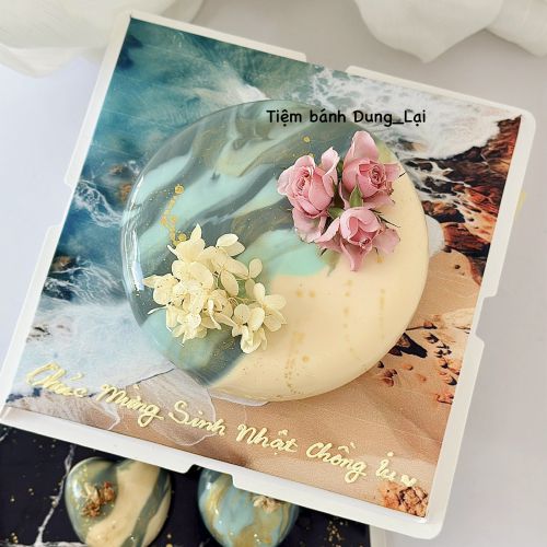 Bánh entremet tráng gương, Bánh Sinh Nhật Entremet - Bánh Sinh Nhật Long Biên