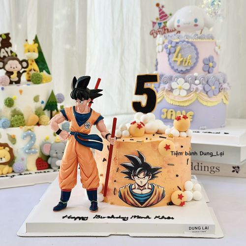 Bánh songoku sz 16, Bánh Sinh Nhật Songoku, Bánh Sinh Nhật bé trai - Bánh Sinh Nhật Long Biên