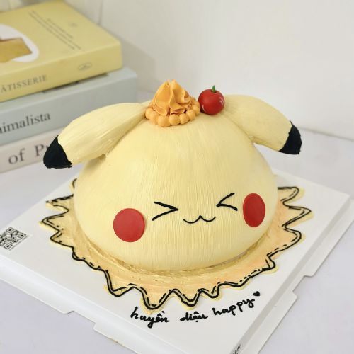Bánh tạo hình pikachu, Bánh Sinh Nhật Pikachu, Bánh Sinh Nhật tạo hình - Bánh Sinh Nhật Long Biên