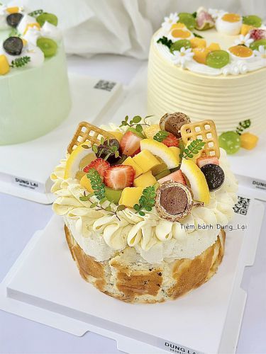 Oreo phomai chanh burnt cheese cake sz 14, Bánh Sinh Nhật Cheese cake - Bánh Sinh Nhật Long Biên