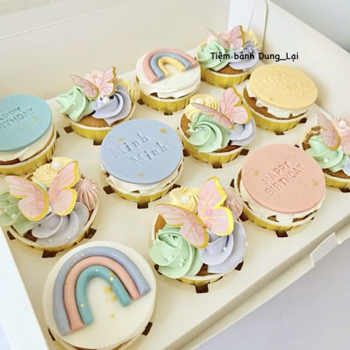 Set cupcake, Bánh Sinh Nhật Cupcake - Bánh Sinh Nhật Long Biên