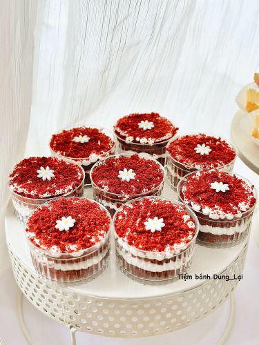 Tiệc red velvet, Bánh Sinh Nhật Tiệc, Bánh Sinh Nhật red velvet - Bánh Sinh Nhật Long Biên
