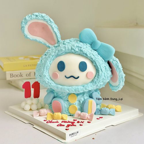 Bánh cinnamoroll, Bánh Sinh Nhật Cinnamoroll, Bánh Sinh Nhật tạo hình, Bánh Sinh Nhật bé gái - Bánh Sinh Nhật Long Biên