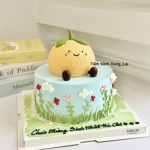 Bánh quýt sz 20 , Bánh Sinh Nhật Quýt, Bánh Sinh Nhật bé gái, Bánh Sinh Nhật tạo hình - Bánh Sinh Nhật Long Biên