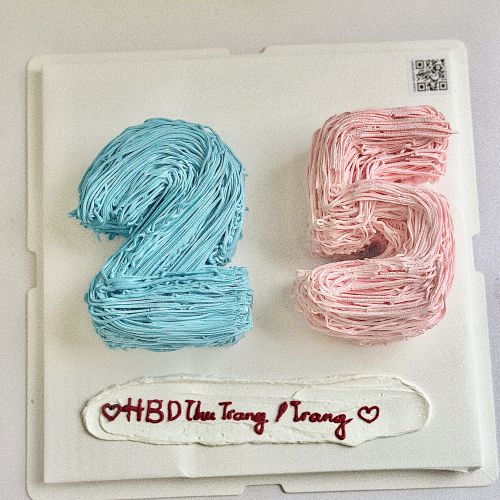 Bánh số 25, Bánh Sinh Nhật Hàn quốc - Bánh Sinh Nhật Long Biên
