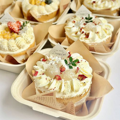 Bento trà nhài nhãn dừa, Bánh Sinh Nhật Bento, Bánh Sinh Nhật whipping - Bánh Sinh Nhật Long Biên