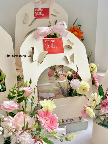 Set hoa bánh, Bánh Sinh Nhật Set bánh, Bánh Sinh Nhật hoa bánh, Bánh Sinh Nhật hoa tươi - Bánh Sinh Nhật Long Biên